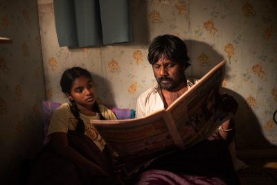 Claudine Vinasithamby and Jesuthasan Antonythasan in DHEEPHAN. Image courtesy of IFC Films.
