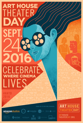 Art House Theater Day Poster